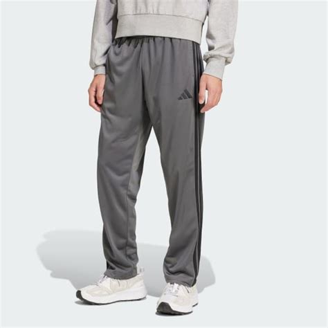 adidas DAYREADY OPEN HEM TRACKPANTS - Grey | Free Shipping with adiClub