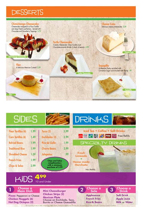 Papa Poblanos menus in Broken Bow, Oklahoma, United States