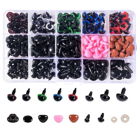 Buy Ecavria [560PCS] Safety Eyes for Amigurumi, Premium Plastic Eyes ...