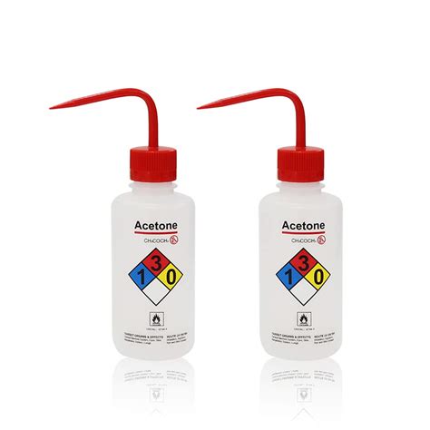 Labvida 2pcs of Self-Venting Safety Wash Bottles, Vol.500ml 17oz ...