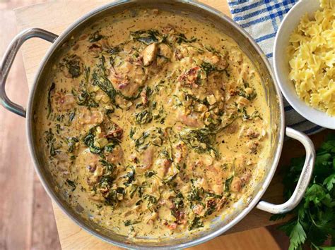 Tuscan Chicken Pasta Recipe | EatingisArt