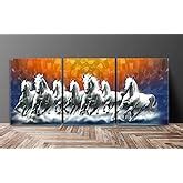 SAF paintings Multieffect UV Textured Panel Painting (Set of 3, 12 ...