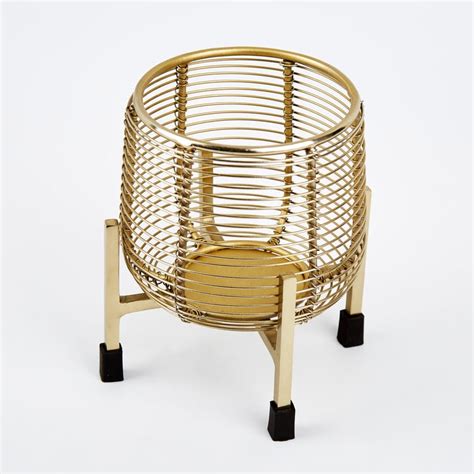 Buy Splendid Megas Iron Wired Planter with Stand from Home Centre at ...