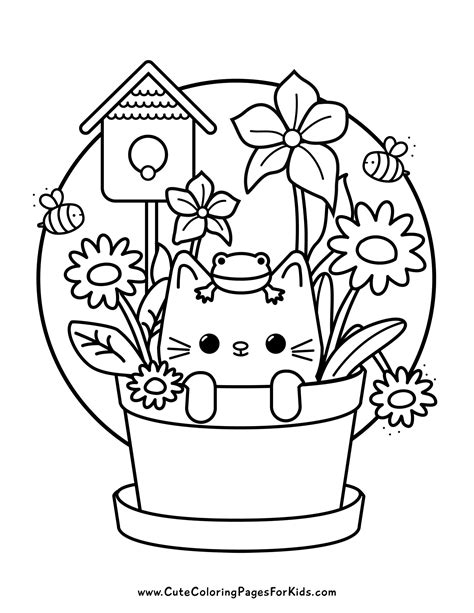 Kitty cat coloring pages 10 free printable pdfs – Artofit