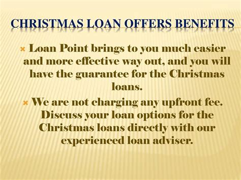PPT - Christmas loans on Low Interest Rates PowerPoint Presentation ...