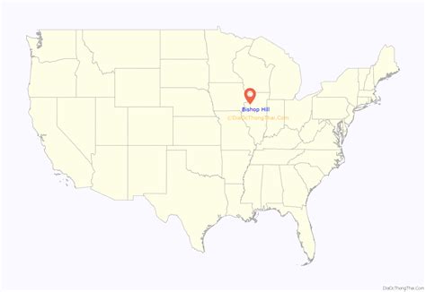 Map of Bishop Hill village - Thong Thai Real