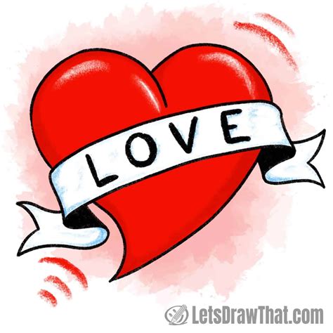 Cool Drawings Of Love Hearts
