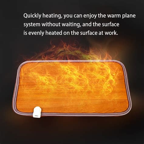 Review NNR Electric Blankets Heated Floor Mat for Foot, Foot Warmer ...