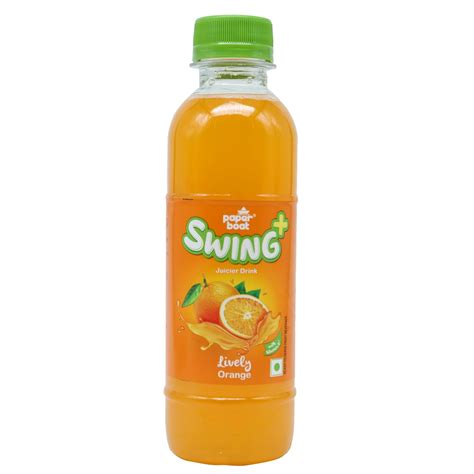 Paper Boat Swing Lively Orange Drink, 250ml Pet Bottle : Amazon.in ...