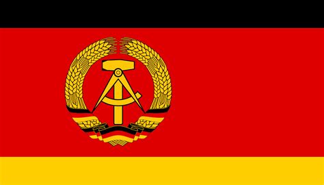 East Germany Flag Redesign by GloryComrades43 on DeviantArt