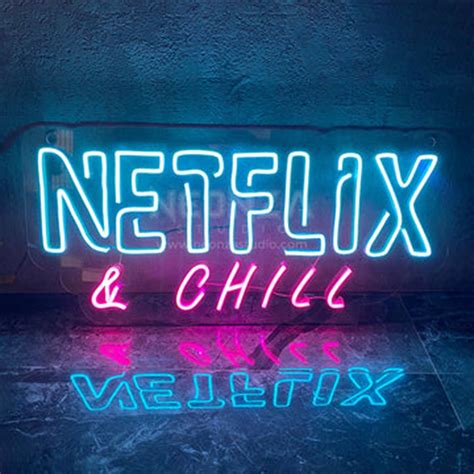 Buy Netflix & Chill Neon Sign Online India – acrylicsheetsindia
