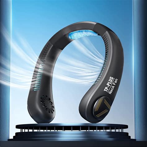 TP-PLUS T11 Portable Rechargeable Neck Fan 20Hrs Play 9000mah USB ...