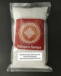 Kalagura Gampa Unrefined Sea Salt Crystals|Hand- Harvested|Non-Iodized ...
