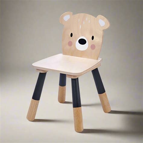 Takshaka Home | Junglebook Cute Bear Kids Chair | Eco-Friendly