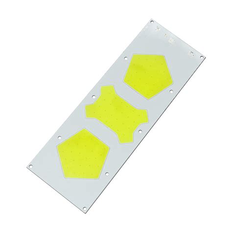 Electronic Spices 12v Dc Cob Led High Brightness Led Aluminum Yellow ...