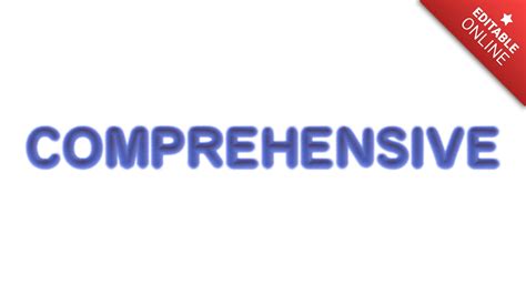 Comprehensive 的图像结果