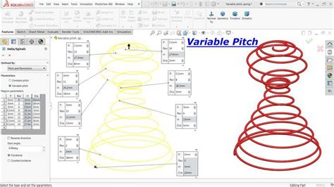 Image result for Variable Pitch Spring