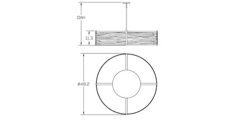 Hammerton Studio CHB0013-48-FB-0-001-G2 Tempest 8 Light 48" Wide Drum ...