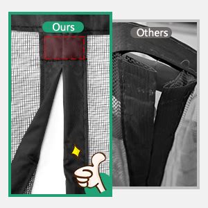 Classic Mosquito Net for Door Polyester Magnetic Curtain Auto Closing ...