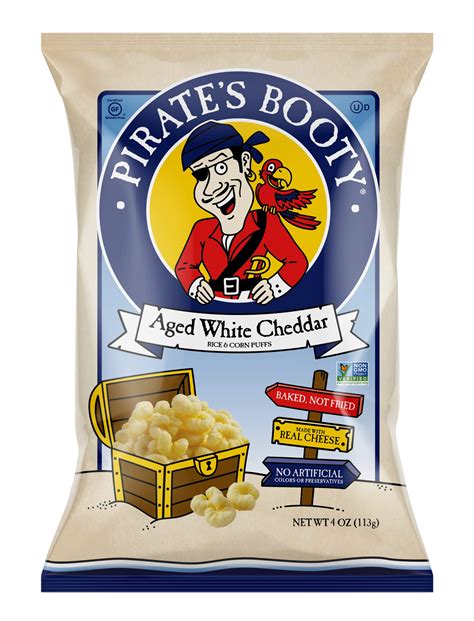 Buy Pirate's Booty Aged White Cheddar Cheese Puffs, Gluten Free ...