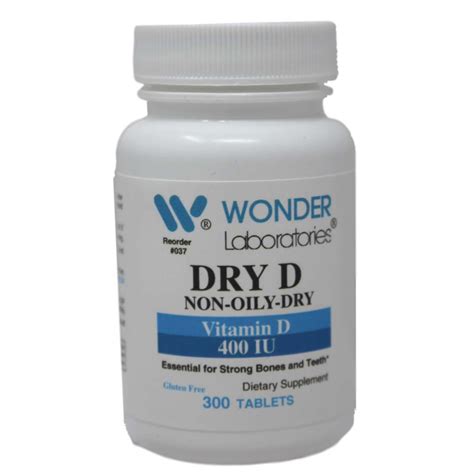 Dry D Non-Oily-Dry | Vitamin D 400 IU