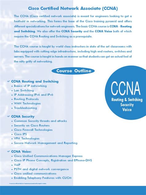 Image result for CCNA Course Outline PDF
