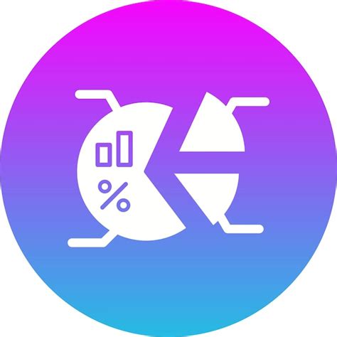 Pie chart icon | Premium Vector