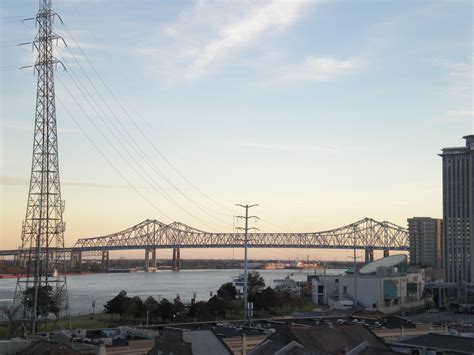 Free photo: New Orleans Bridge - Bridge, Mississippi, New - Free ...