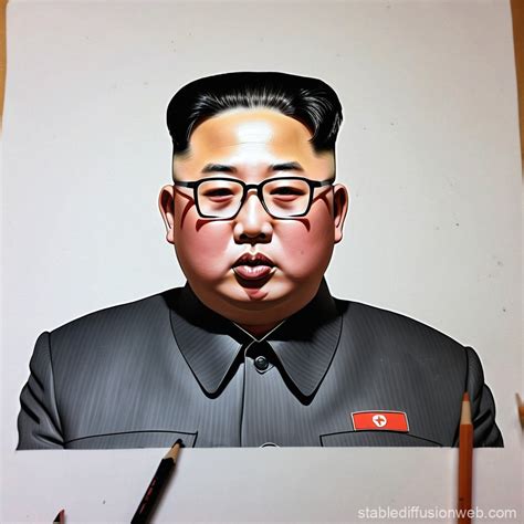 North Korean Leader Kim Jong Un | Stable Diffusion Online