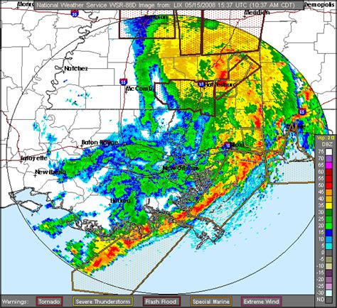 NWS LIX - May 14-16th 2008 Severe Weather page