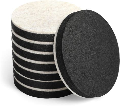 Amazon.com: Gjinxi 8Pcs Felt Furniture Sliders for Hardwood Floors, 3.5 ...