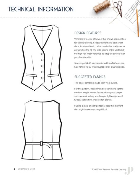 Image result for Vest Pattern Sewing