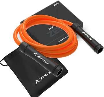 DOMYOS by Decathlon Speed Skipping Rope Pro - Black Speed Skipping Rope ...
