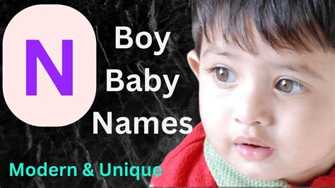 N Letter Boy baby names | Baby names | Modern and Unique | Boy Baby ...