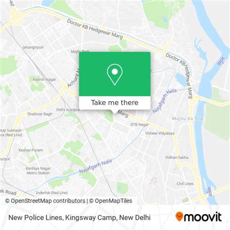 How to Get to New Police Lines, Kingsway Camp in Delhi by Bus, Metro or ...