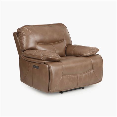 Buy Alpha Faux Leather 1-Seater Recliner from Home Centre at just INR ...