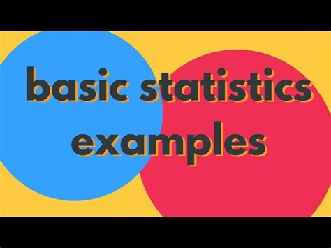 Image result for Basic Statistics Formulas with Examples