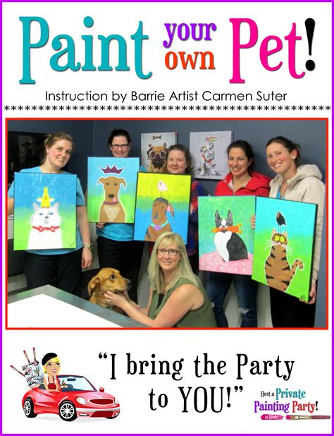 Paint Your Own Pet! – Carmen Suter