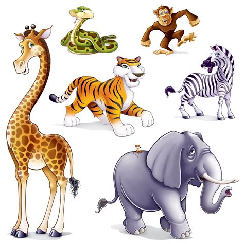 Jungle Animal Props | Jungle animals party, Jungle animals, Weird animals