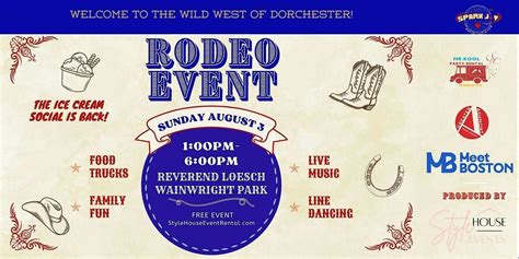 3rd Annual Ice Cream Social Family Day Rodeo Event, Reverend Loesch ...