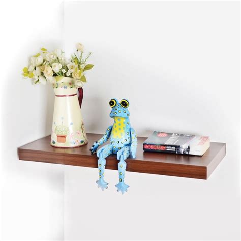 Buy Chicago Wall Shelf - Brown from Home Centre at just INR 495.0