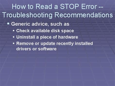 How to Repair Stop Code Errors 的图像结果