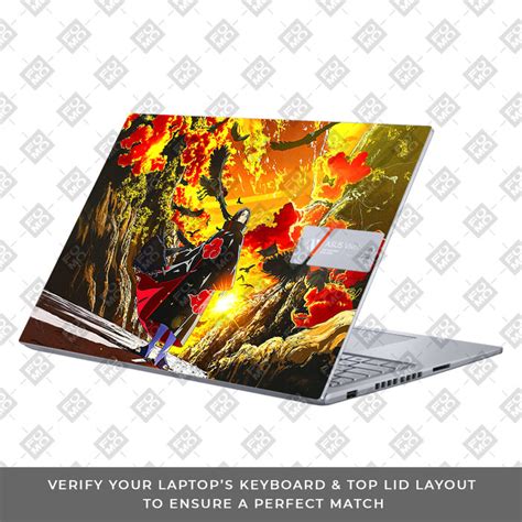 Itachi with Flock of Crows Asus VivoBook 16X K3605 Laptop Skin