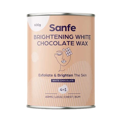 Buy Sanfe Brightening White Chocolate Wax (600g) Online at Best Price ...