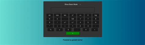 Image result for How to Create a Scientific Calculator in HTML