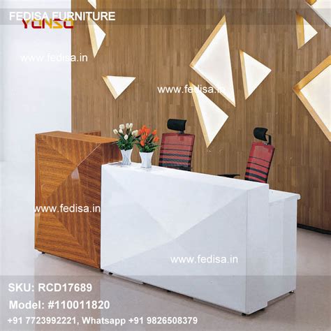 Wood Reception Desk 57 Person Reception Desk Marble Reception Desk For ...
