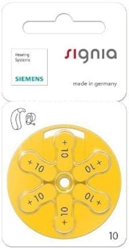 Signia Premium Hearing Aid Batteries, All-Day Hearing & Crystal Clear ...