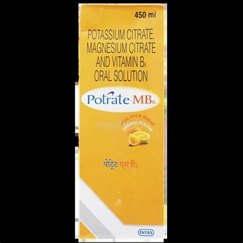 Potrate Mb6 Orange Solution 450 Ml | Medkart