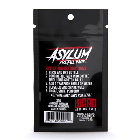 Buy WARD SMELLING SALTSAsylum Refill Pack - Individual Refill Pack for ...