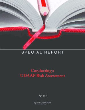 Fillable Online UDAAP Risk Assessment Fax Email Print - pdfFiller